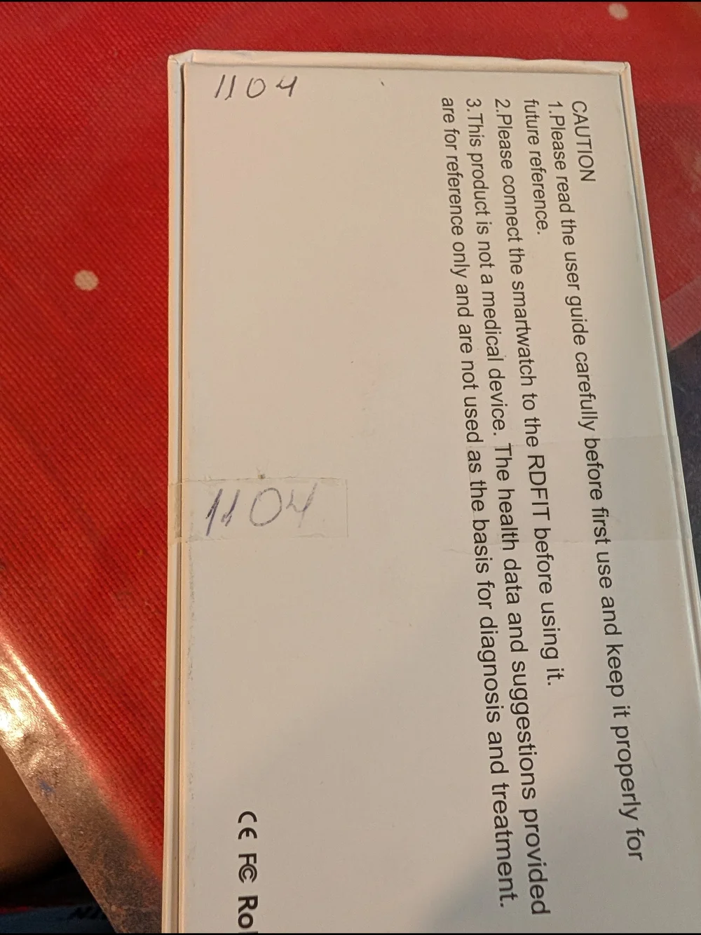 Smart Watch - White Boxed Wearable